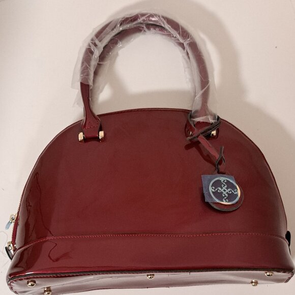 Stauer Red Patent Leather Purse NWOT - Picture 1 of 16